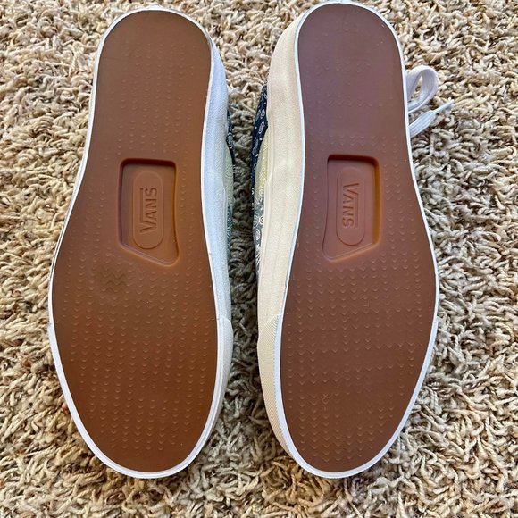 VANS Acer NI SP Denim Paisley Bandana Sneakers Shoes, Men’s Size 7 / Women’s 8.5 - Picture 11 of 11